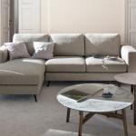 Sofa góc phải Square next hiện đại da L4Y